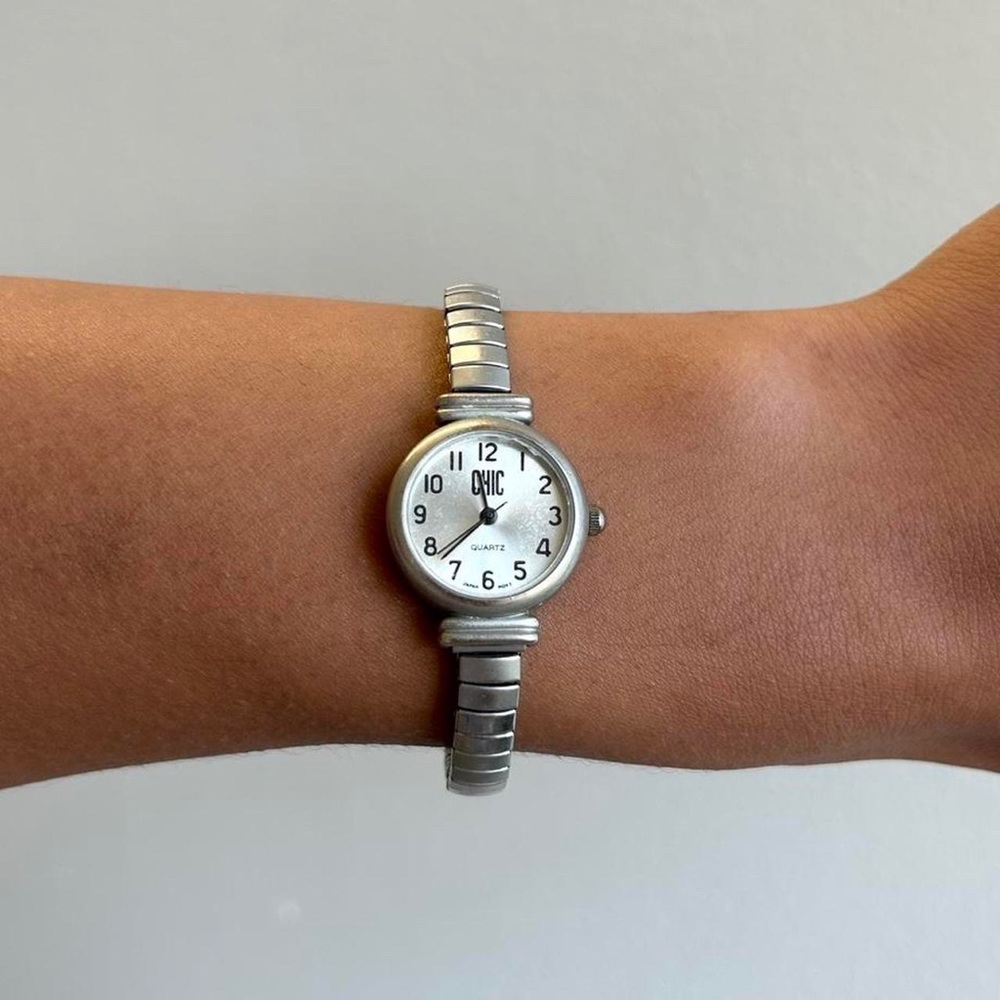 Vintage Silver Bracelet Watch